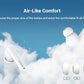 UGREEN 90206 HiTune T3 Active Noise-Cancelling Wireless Earbuds (White)