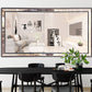 Black Beaded Framed Mirror - X Large 190cm x 100cm