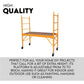 450kg Mobile Scaffold Ladder Scaffolding Platform Portable Ladder Work Safety