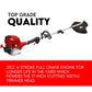 4 STROKE Whipper Snipper Straight Shaft Line Trimmer 31CC Pole Brush Cutter