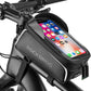 Top Tube Bike Bag With Phone Case Holder Plastic Cover for MTB Mountain Road Commuter Ebike Tourer or Scooter Rockbros