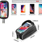 Top Tube Bike Bag With Phone Case Holder Plastic Cover for MTB Mountain Road Commuter Ebike Tourer or Scooter Rockbros