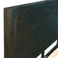 Bed Frame Queen Size in Solid Wood Veneered Acacia Bedroom Timber Slat in Chocolate
