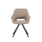 Powder Coating Dining Table with 6pcs PU Leather Dining Chair