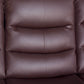 3+2 Seater Recliner Sofa In Faux Leather Lounge Couch in Brown