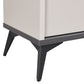 TV Cabinet with Storage Drawer Open Shelve Cabinet MDF in Champagne Colour