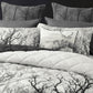 Bianca Boscage Black Forest Printed Quilted Polyester Coverlet Set Queen/King