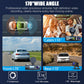 3 Channel 4K+1K+1K Dash Cam WiFi Car DVR Interior Cabin Camera Recorder with 32G Card