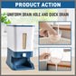 Auto Grain Case Cereal Dispenser Storage Box Kitchen Food Rice Container Cup
