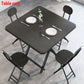 Folding Dining Table Model Portable Simple Household Table Compact Space Saving