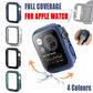 For Apple Watch iWatch Series SE 6 5 4 3 2 1 Case Full Glass Cover 38mm - Blue