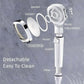High Pressure Handheld Shower Head with Filter for Bathroom Water Saving Spray - Navy