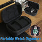 Two Card Portable Watch Organizer Box Storage Case for Watches and Straps