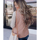 Pink Fleece Lined Quilted Vest Coats - XL