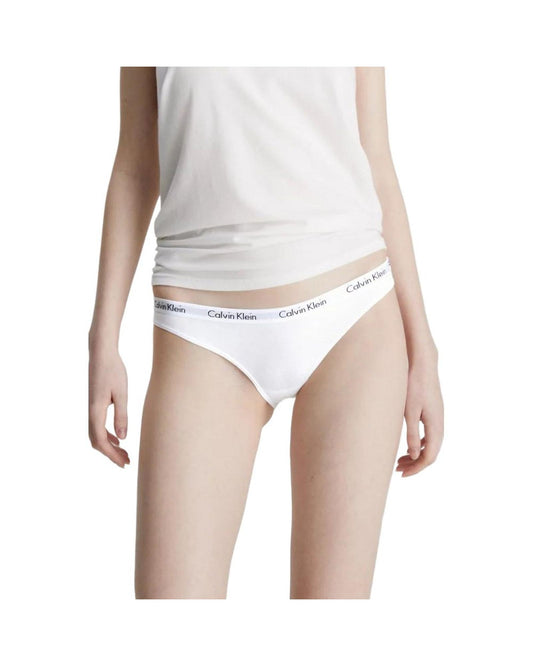 Calvin Klein Underwear Women's White Cotton Underwear - 44 IT