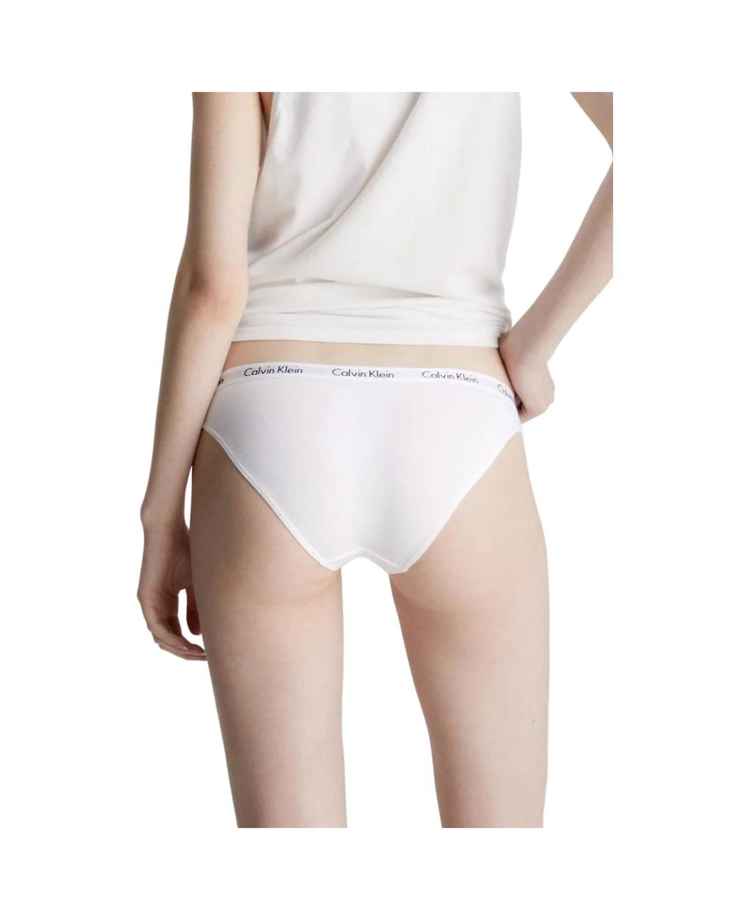 Calvin Klein Underwear Women's White Cotton Underwear - 44 IT