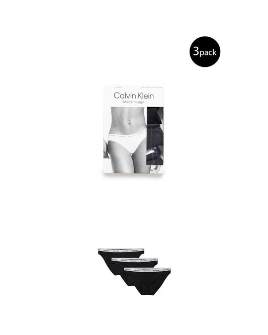 Calvin Klein Underwear Women's Black Cotton Underwear - 38 IT