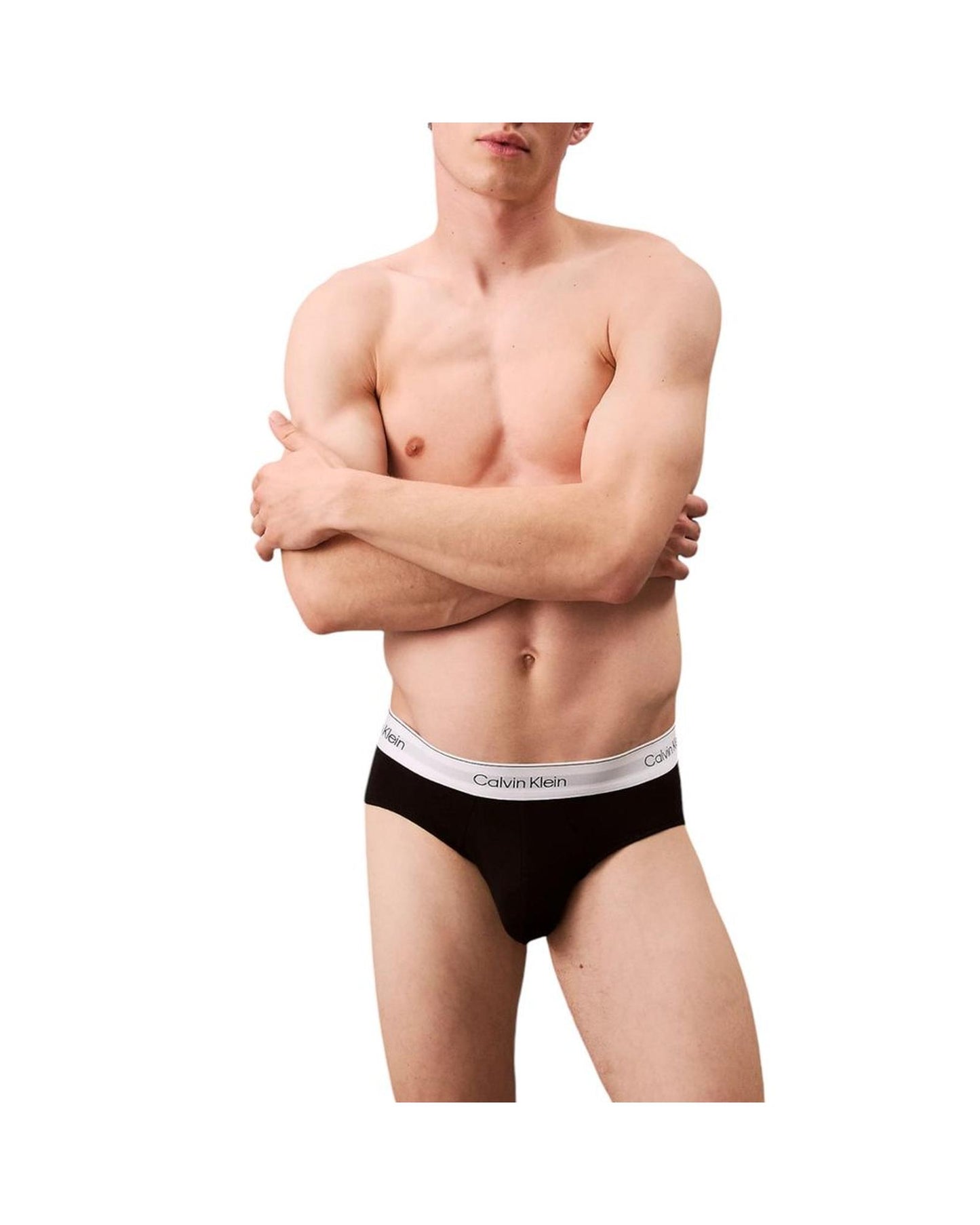 Calvin Klein Underwear Men's Black Cotton Underwear - 46 IT