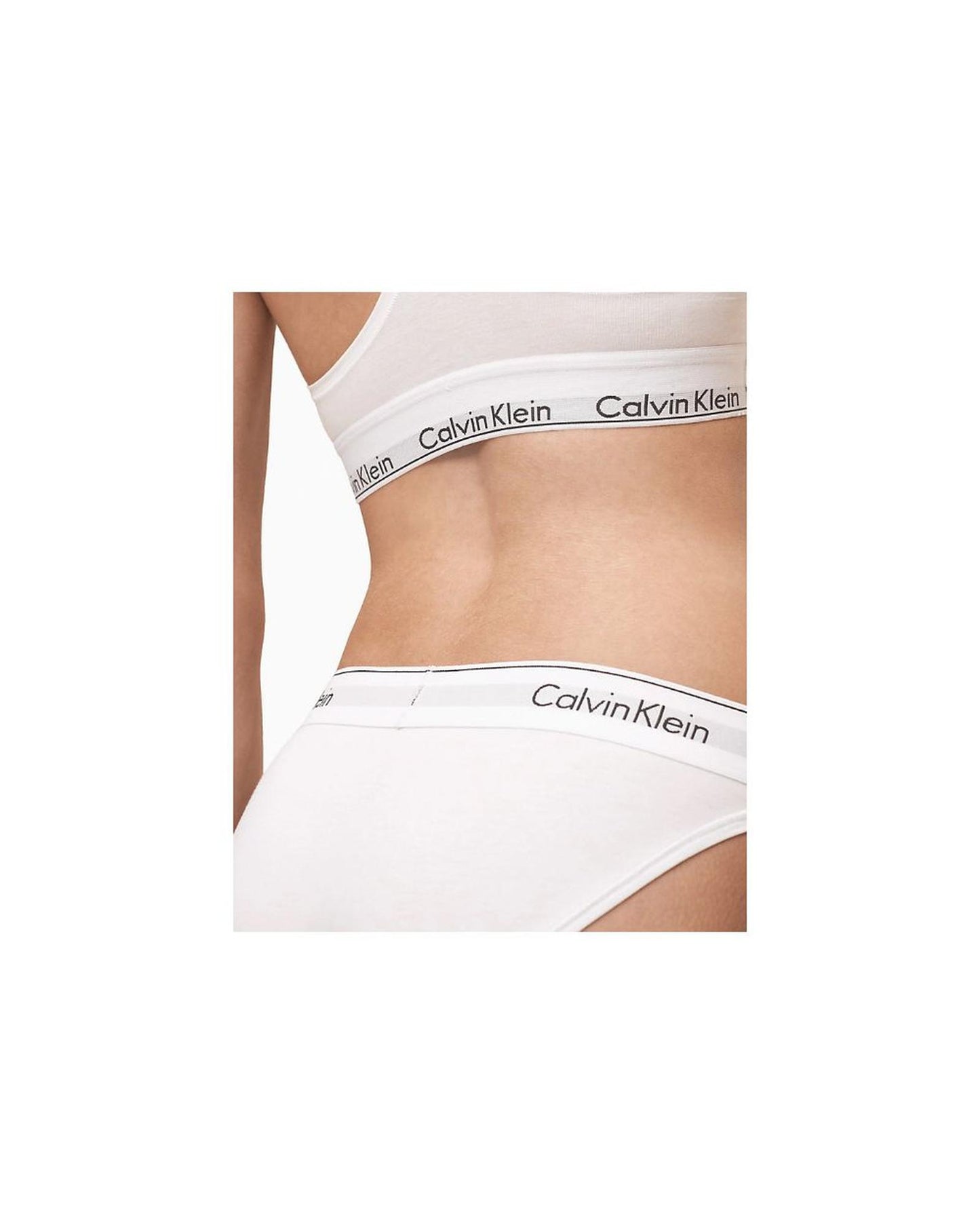 Calvin Klein Underwear Women's White Cotton Underwear - 42 IT