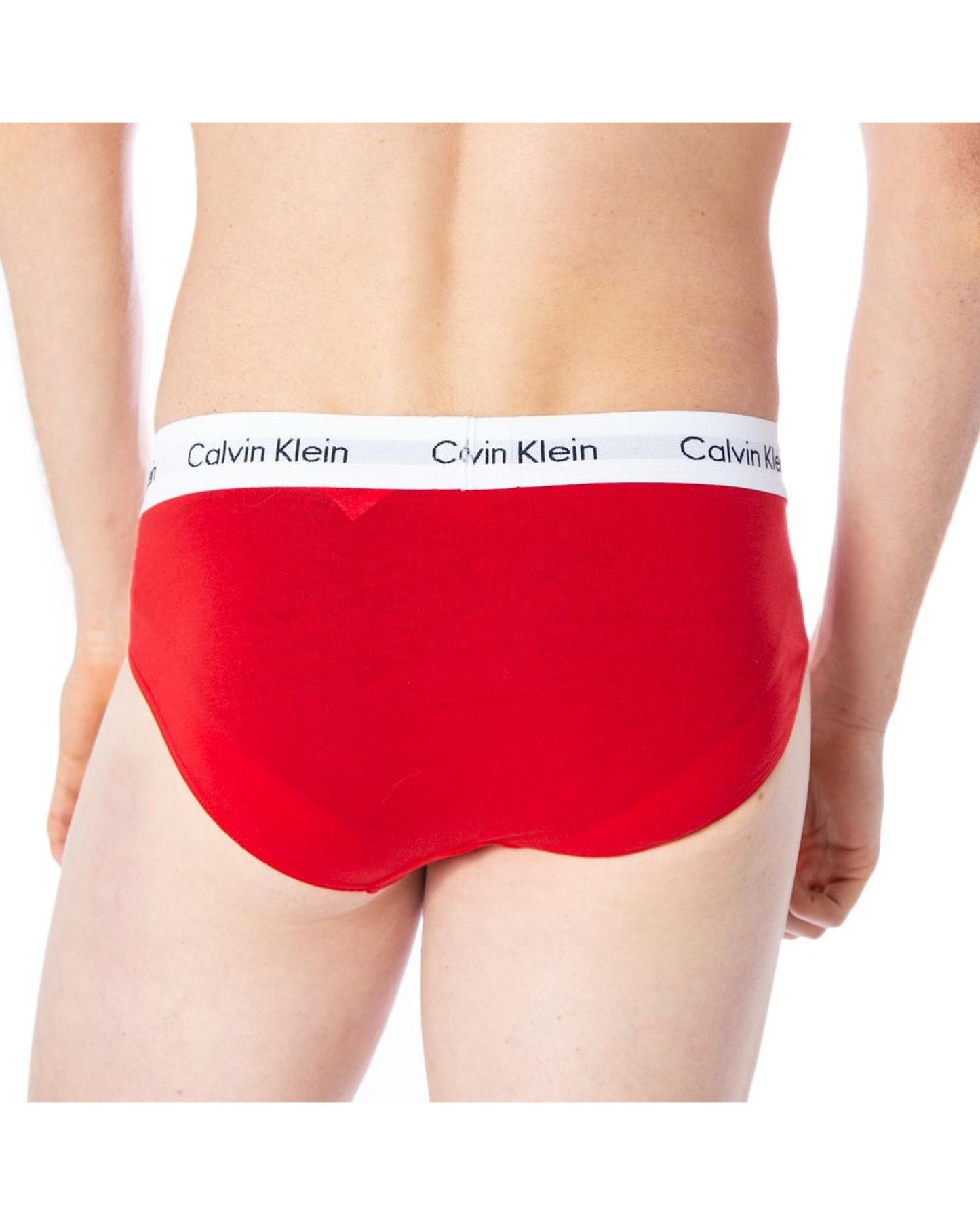 Calvin Klein Underwear Men's Red Cotton Underwear - 44 IT
