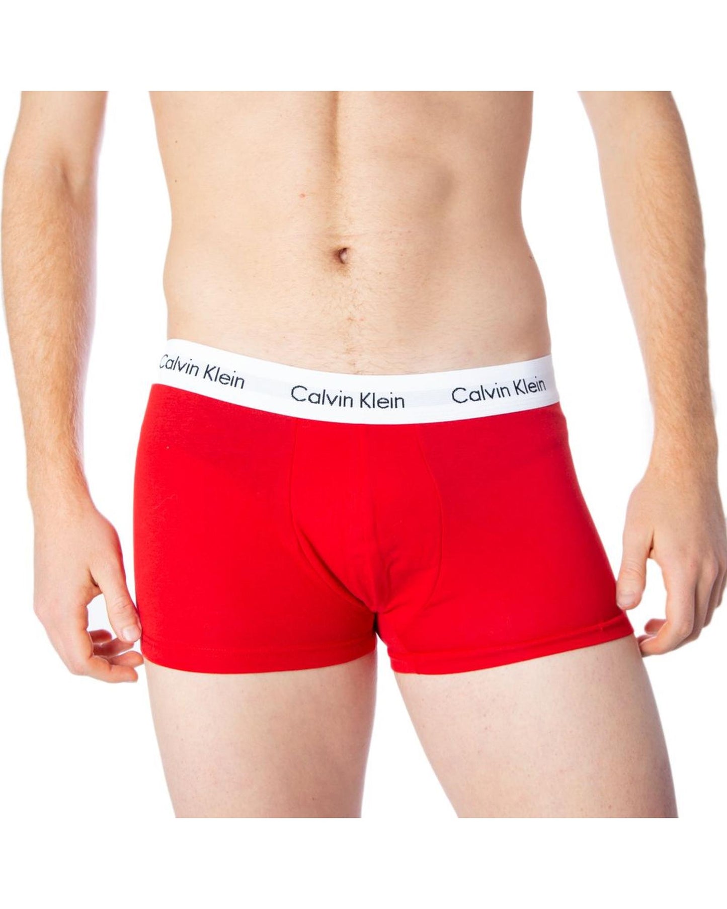 Calvin Klein Underwear Men's Red Cotton Underwear - 44 IT