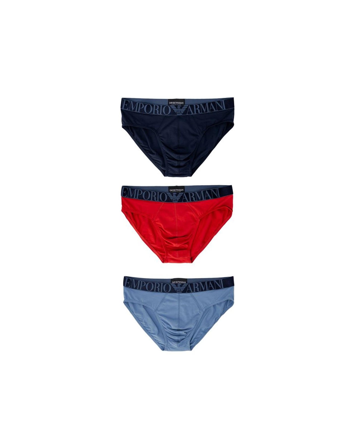Emporio Armani Underwear Men's Blue Cotton Underwear - 44 IT