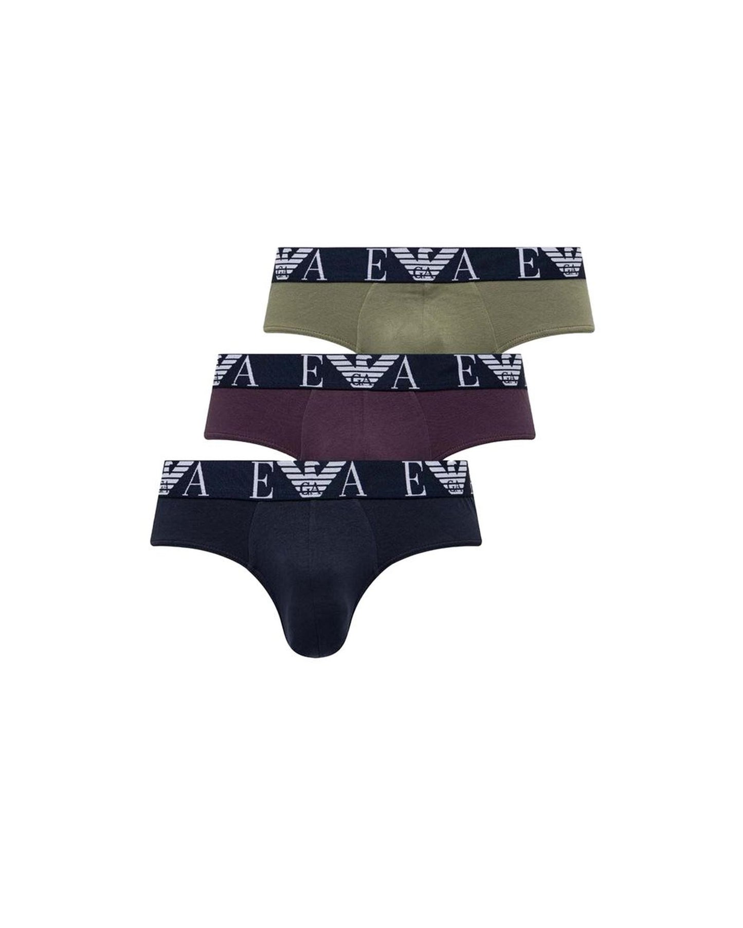Emporio Armani Underwear Men's Blue Cotton Underwear - 44 IT