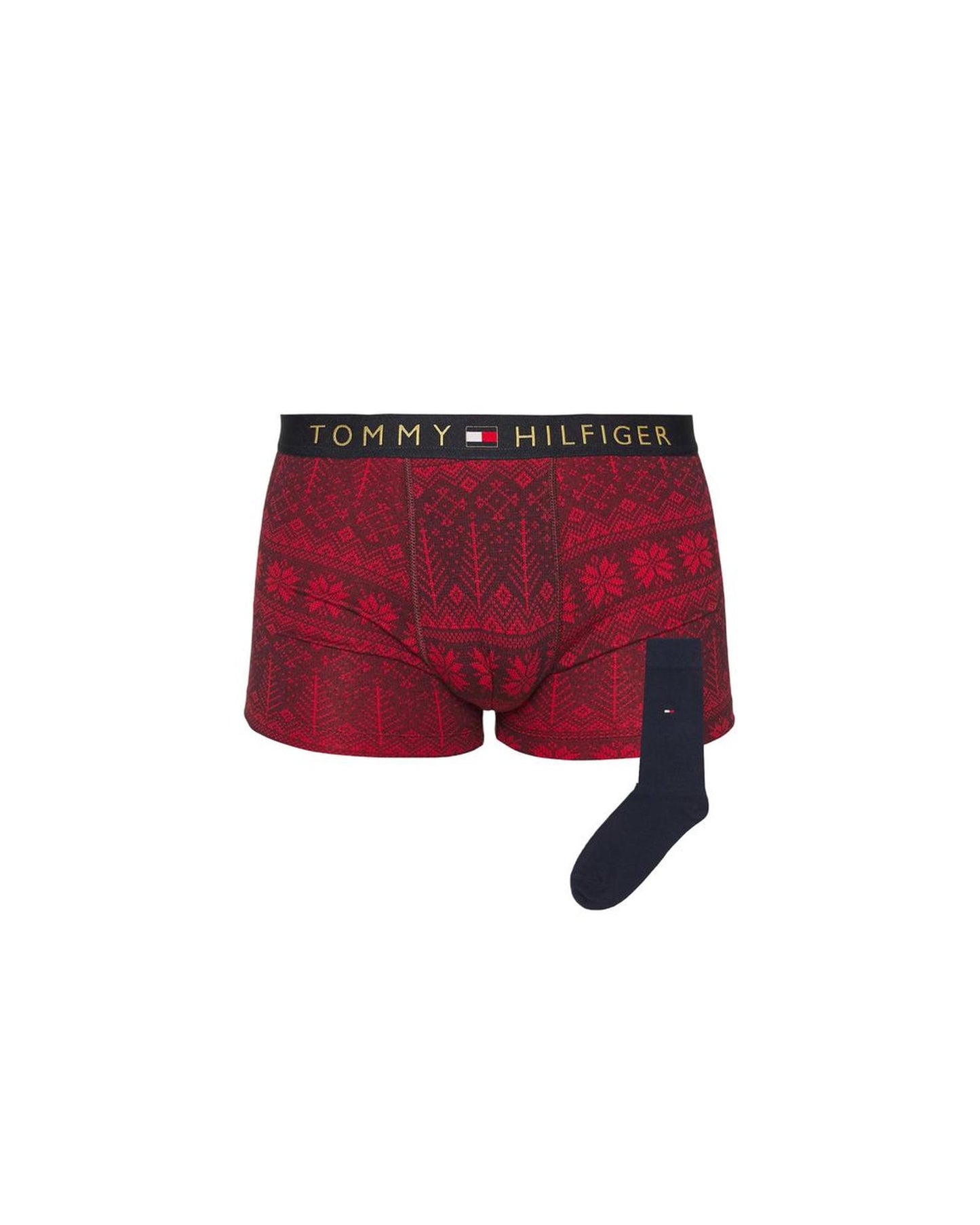 Tommy Hilfiger Men's Bordeaux Cotton Underwear - 48 IT