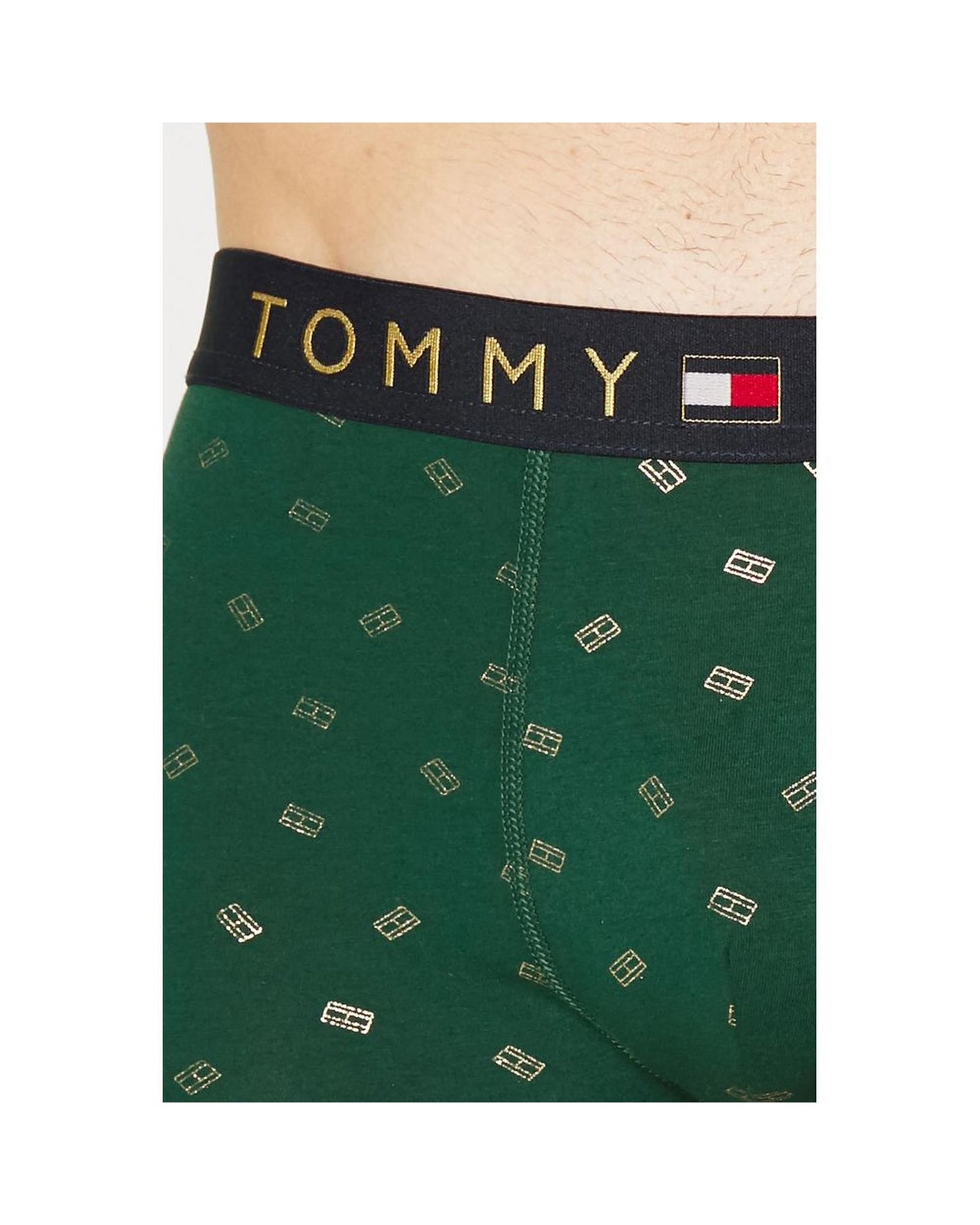 Tommy Hilfiger Men's Green Cotton Underwear - 44 IT