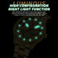 Dragon Embossed Luminous Waterproof Watch - Quartz - Full-Gold Gold
