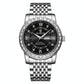 Diamond Dual-calendar Luminous Quartz Watch - B2202 - Full-Gold-Gold