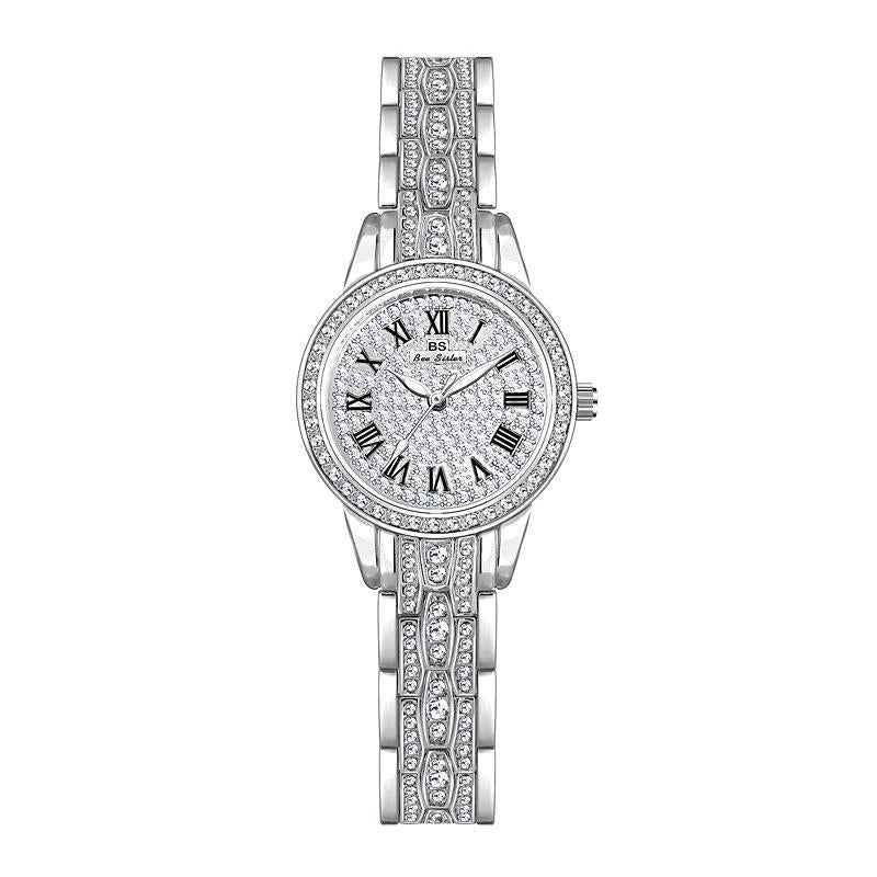 Diamond Chain Women Watch - Elegant and Stylish - Gold