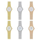 Starry Diamond Chain Women Wrist Watch - Rose Gold Diamonds Surface