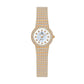 Starry Diamond Chain Women Wrist Watch - Rose Gold Diamonds Surface