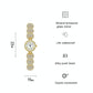Diamond-inlaid Women Chain Watch - Elegant Accessory - Gold