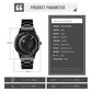 Stylish Waterproof Gold Quartz Watch for Men - Gold
