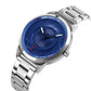 Stylish Waterproof Gold Quartz Watch for Men - Gold