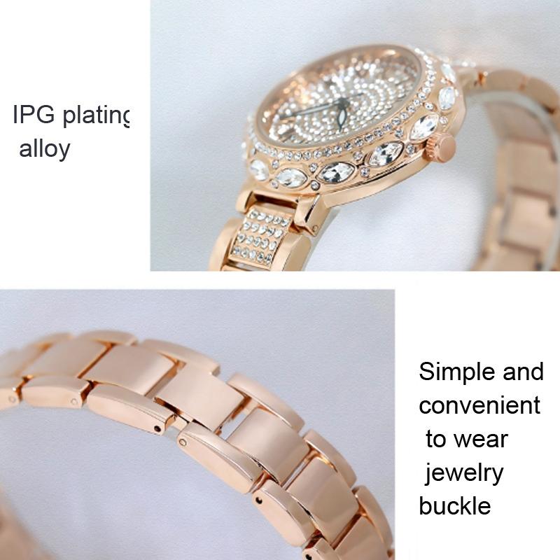 Diamond Chain Watch for Women - Elegant and Timeless - Gold