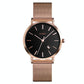 Simple Business Women Watch - Fashion Europe & America - Rose Gold
