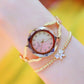 Sparkling Aurora Star Diamond Chain Watch for Women - Gold