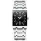 Waterproof Square Men Watch with Calendar - 50m - Full Gold Gold Surface