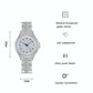 Diamond-inlaid Women Chain Watch - Elegant Jewelry - Gold