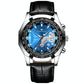 Waterproof Men Calendar Watch - Full Gold Gold Surface