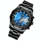 Waterproof Men Calendar Watch - Full Gold Gold Surface