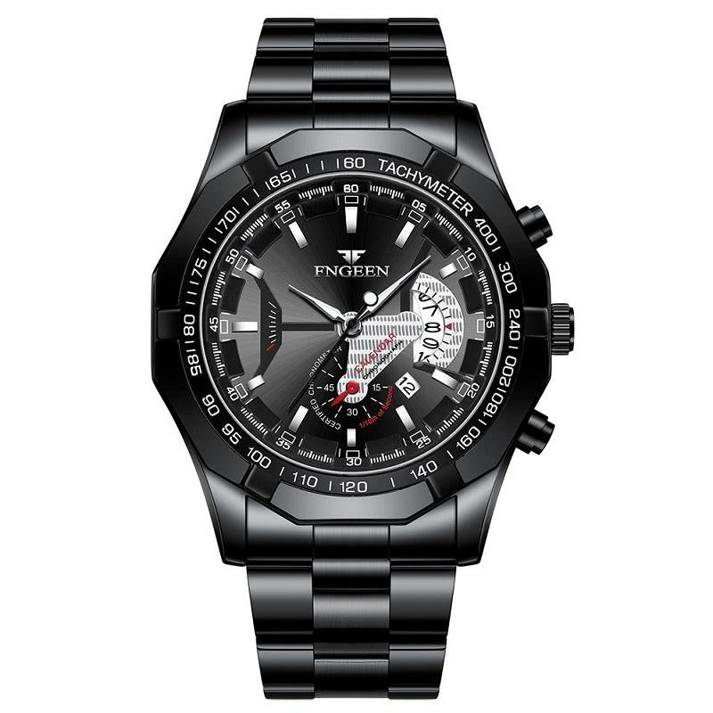 Waterproof Men Calendar Watch - Full Gold Gold Surface