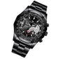 Waterproof Men Calendar Watch - Full Gold Gold Surface