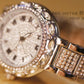 Diamond Chain Watch for Women - Elegant and Timeless - Rose Gold
