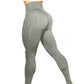 High Elastic Yoga Pants With Pockets For Women Stretch Leggings For Jogging Workout And Running Size S - Red