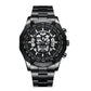 Waterproof Luminous Skeleton Watch - 30m - Full Gold Black Gold Nail