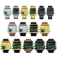 Waterproof Square Multifunctional Sports Quartz Watch - Full-Gold-Gold
